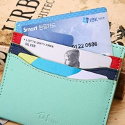 Hàn quốc phiên bản của thời trang tài liệu thẻ xe buýt bộ ví nổ ví TIỀN CLIP
