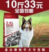 Thức ăn cho chó Shetti chó chăn cừu đặc biệt thực phẩm 5kg10 kg con chó con chó trưởng thành tất cả chó con chó tự nhiên thực phẩm chính quốc gia vận chuyển