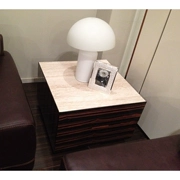 Truy cập chính hãng Kamina nhập khẩu lỗ trắng đá bàn cà phê góc đá cẩm thạch một số đồ nội thất phòng khách KM-094C