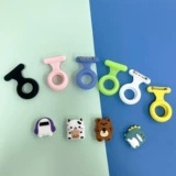 Apple, силиконовый защитный чехол, детская брошь, милая булавка