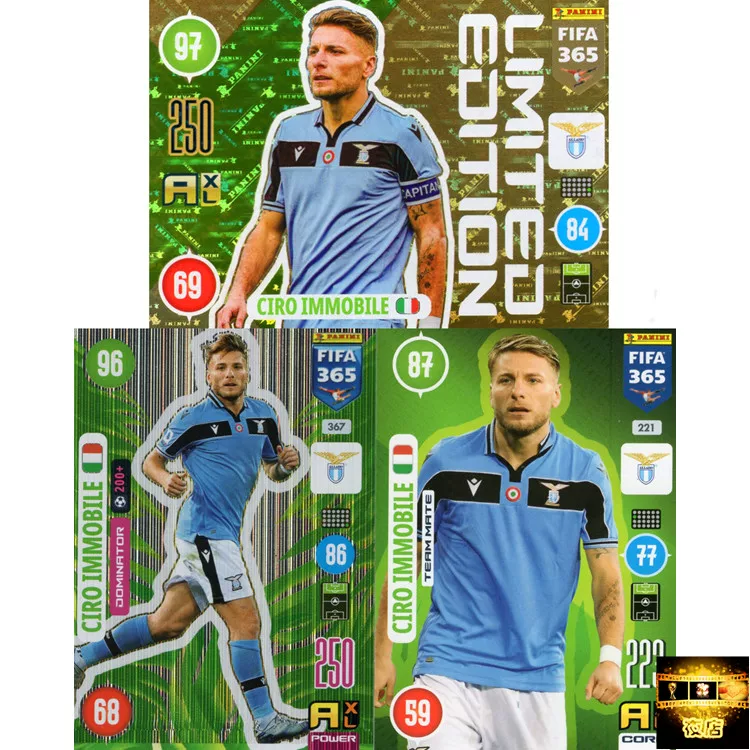 Карточка лимитированной специальной серии Panini 2020-21 FIFA365 Star Karajio Lein Mobai LE, и т.д.