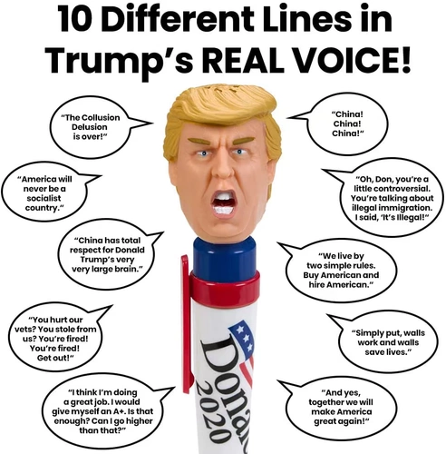 Американская покупка стиля Трампа, творческая индивидуальность и забавный подарок для резьбы песка