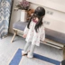 Xuân 2019 mới 1-3 6 áo dài tay bé gái cotton áo sơ mi búp bê trẻ em nước ngoài phiên bản Hàn Quốc - Áo sơ mi