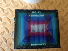 Дискеты sony 10 mdw 74 crx