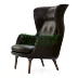 Tại chỗ thiết kế chủ tịch tay vịn ghế Bắc Âu hình giải trí ghế sofa đơn đồ nội thất ghế tùy chỉnh ghế cafe Đồ nội thất thiết kế