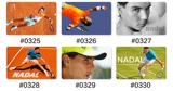 Crystal Card Card Card в Rafael Nadal Imported Pet Bus Card Stickers Card Card Starker