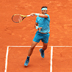Nadal Rafael Nadal2018 Pháp Mở 11 vương miện áo sơ mi với cùng một đoạn tennis móc chìa khóa dây buộc trang trí vợt cầu lông wilson Quần vợt