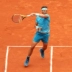 Nadal Rafael Nadal2018 Pháp Mở 11 vương miện áo sơ mi với cùng một đoạn tennis móc chìa khóa dây buộc trang trí