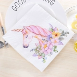 INS WINTE UNICORNS Цветные бумажные полотенца