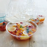 Япония Kinto простая смола прозрачная миска, посуду, цветная тяга для притяжения фрукты сухой фрукты тарелка с водой чашка напитка чашка