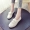 Giày nữ mới 2017 phiên bản tiếng Hàn của Velcro thấp để giúp giày nhỏ màu trắng phẳng cho học sinh giày thủy triều hoang dã giày thường xuân hè giày thể thao nữ
