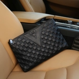 Большая маленькая сумка клатч для отдыха, бумажник, из натуральной кожи, коллекция 2023