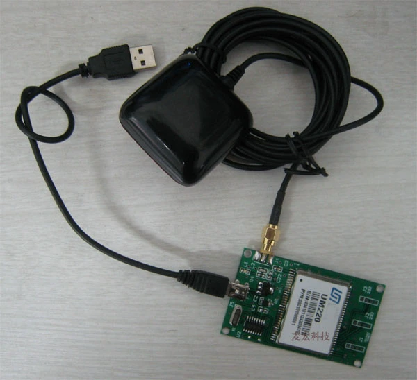 Mô-đun thời gian + 3 m ăng-ten + bảng điều khiển UM220 Beidou BD2 + Định vị hệ thống định vị kép GPS - GPS Navigator và các bộ phận