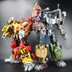 Jinbao Transforming Toy King Kong Phiên bản phóng đại Chongyun WK Mô hình Robot ô tô 5 trong một bộ hỗn hợp Leopard Leopard - Gundam / Mech Model / Robot / Transformers mô hình bandai Gundam / Mech Model / Robot / Transformers