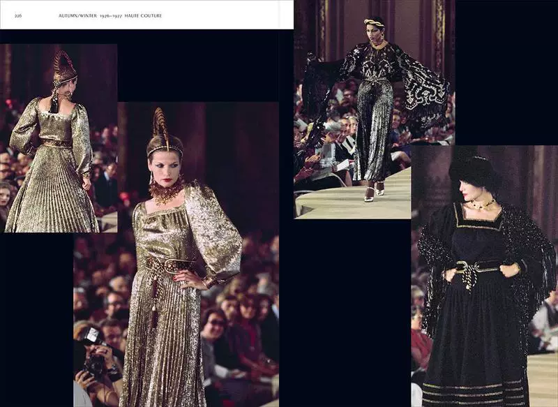 Книга по дизайну показа Yves Saint Laurent Catwalk: Iv San Loron catwalk show