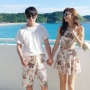 Xu hướng thời trang mới 2018 của cặp đôi áo tắm nữ váy xẻ hai mảnh đi biển đi biển Đồ bơi đôi Hàn Quốc - Vài đồ bơi bộ đồ đôi đi biển đẹp