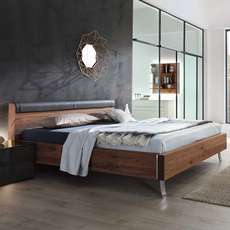 кожаная кровать 德国优适德hulsta家具简约现代真皮床定制 gentis系列主卧双人床 OTHER