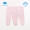 Quần áo trẻ em, nam và nữ, cotton chải kỹ sơ sinh, đồ lót 2 lớp, quần điều hòa, mới 2017 - Quần áo lót bộ nỉ bông cho bé