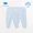 Quần áo trẻ em, nam và nữ, cotton chải kỹ sơ sinh, đồ lót 2 lớp, quần điều hòa, mới 2017 - Quần áo lót
