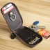 Da handmade xe chìa khóa túi nhỏ mini đa chức năng đơn giản Da retro xe chìa khóa lưu trữ túi phổ - Trường hợp chính Trường hợp chính