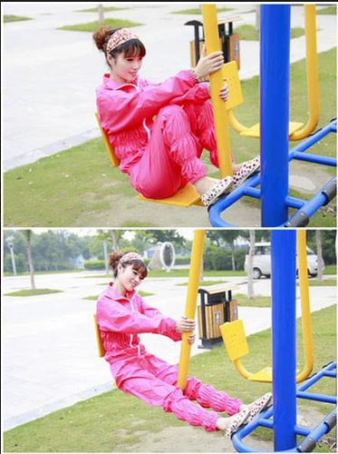 Спортивный костюм, комбинезон, штаны, комплект, спортивная одежда для йоги, для бега, большой размер