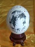Острие яйца резьба с высоким содержанием ремесленных ремесленных рисунков Коллекция подарка на день рождения Подарок настраиваемые подарки