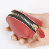 Бумажник, модная кожаная сумка через плечо, маленький кошелек с молнией, монеты, 2020, европейский стиль, из натуральной кожи, простой и элегантный дизайн