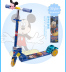 Disney dc1015 trẻ em ba bánh scooter nhấp nháy chàng trai và cô gái scooter Mickey Công Chúa xe đẩy em scooter xe đẩy em bé tiện lợi Con lăn trượt patinet / trẻ em