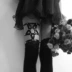 Lắc cùng một đoạn Nhật Bản cos đường phố bắn đùi chuỗi đồ trang sức trượt chân vòng hộp đêm cá tính sm garter với phụ nữ Gothic đai đeo chân Nịt Tất