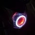Wuyang Honda xe máy sắc nét Lang WH125-12 đèn pha Xenon ống kính thiên thần mắt quỷ lắp ráp mắt - Đèn HID xe máy Đèn HID xe máy
