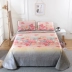 Thảm mùa hè ba mảnh 1,8m trải giường bằng vải lanh gấp đôi băng lụa gấp 1,5 m điều hòa ghế mềm - Thảm mùa hè Thảm mùa hè
