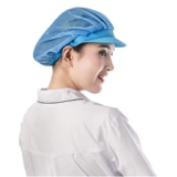 Корейская шляпа шеф -повара, мужская и женская санитарная шляпа Производители мастер -класса используют пыль -Направленный кухонный кафетерий