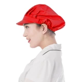 Корейская шляпа шеф -повара, мужская и женская санитарная шляпа Производители мастер -класса используют пыль -Направленный кухонный кафетерий