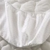 Khi tấm trải giường được sử dụng với khách sạn năm sao dày cotton Si Sims bọc nệm siêu mỏng, giường chống trượt đặt giường - Trang bị Covers