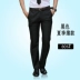 Quần nam nam mùa xuân và mùa thu mùa hè phần mỏng Hàn Quốc phiên bản của tự trồng thanh niên quần kinh doanh ăn mặc giản dị phù hợp với thẳng quần quần tây nam ống đứng Suit phù hợp