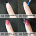 Làm móng tay chống tràn nhựa người mới bắt đầu nail viện trợ chống tràn ngón tay cạnh trong suốt chống tràn cao su móng tay có thể xé phụ kiện làm nail Công cụ Nail