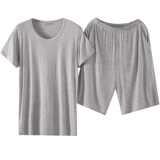 Тонкий комплект подходит для мужчин и женщин с круглым воротником, пижама, штаны, V-образный вырез, оверсайз, большой размер