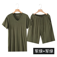 Армейский зеленый ◆ Мужской v -neck ◆