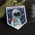 Không gian Thăm Dò Không Gian Sứ Mệnh Phi Hành Gia Ba Lô Sticker NASA Chuyến Bay Apollo Thêu Velcro Chương Armband 	miếng dán vào quần áo Thẻ / Thẻ ma thuật