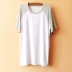 T-shirt ngắn tay nam mùa hè phương thức rags lỏng đồ ngủ giản dị dịch vụ nhà tops có thể được đeo đồ ngủ nam Pyjama