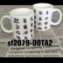 [SF2079] DOTA2 Ngoại Vi Cup Mug Gốm Cup TI6 Dao Trò Chơi Xung Quanh