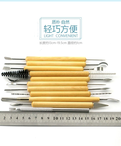 11 предложений искусства, скульптурные керамические инструменты, резная глиняная скульптура нож Радиум измельченная, мягкая керамика, грязевые пластиковые инструменты пополнения почвы