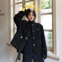 Куртка, пальто, коллекция 2023, в корейском стиле, в стиле Шанель