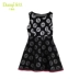 Hoa mùa hè ăn mặc new dress dot letter in ấn organza váy eo Một từ váy 31YX83546