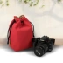 Túi đựng máy ảnh Túi đựng ống kính DSLR Canon Sony túi đựng máy ảnh lót túi xách tay mềm micro duy nhất bảo vệ bao da A7 - Phụ kiện máy ảnh kỹ thuật số