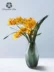 Diamond Star Bàn ăn Trung Quốc mới Màu xanh cao Sắp xếp hoa Bình thủy tinh Phòng khách Trang trí bàn cà phê Trang trí hoa nhân tạo - Vase / Bồn hoa & Kệ chậu nhựa hình chữ nhật Vase / Bồn hoa & Kệ