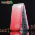 Huatang V708 điện thoại di động cũ ông già lật điện thoại màn hình lớn chữ lớn với chữ viết tay bên nút đèn pin - Điện thoại di động Điện thoại di động