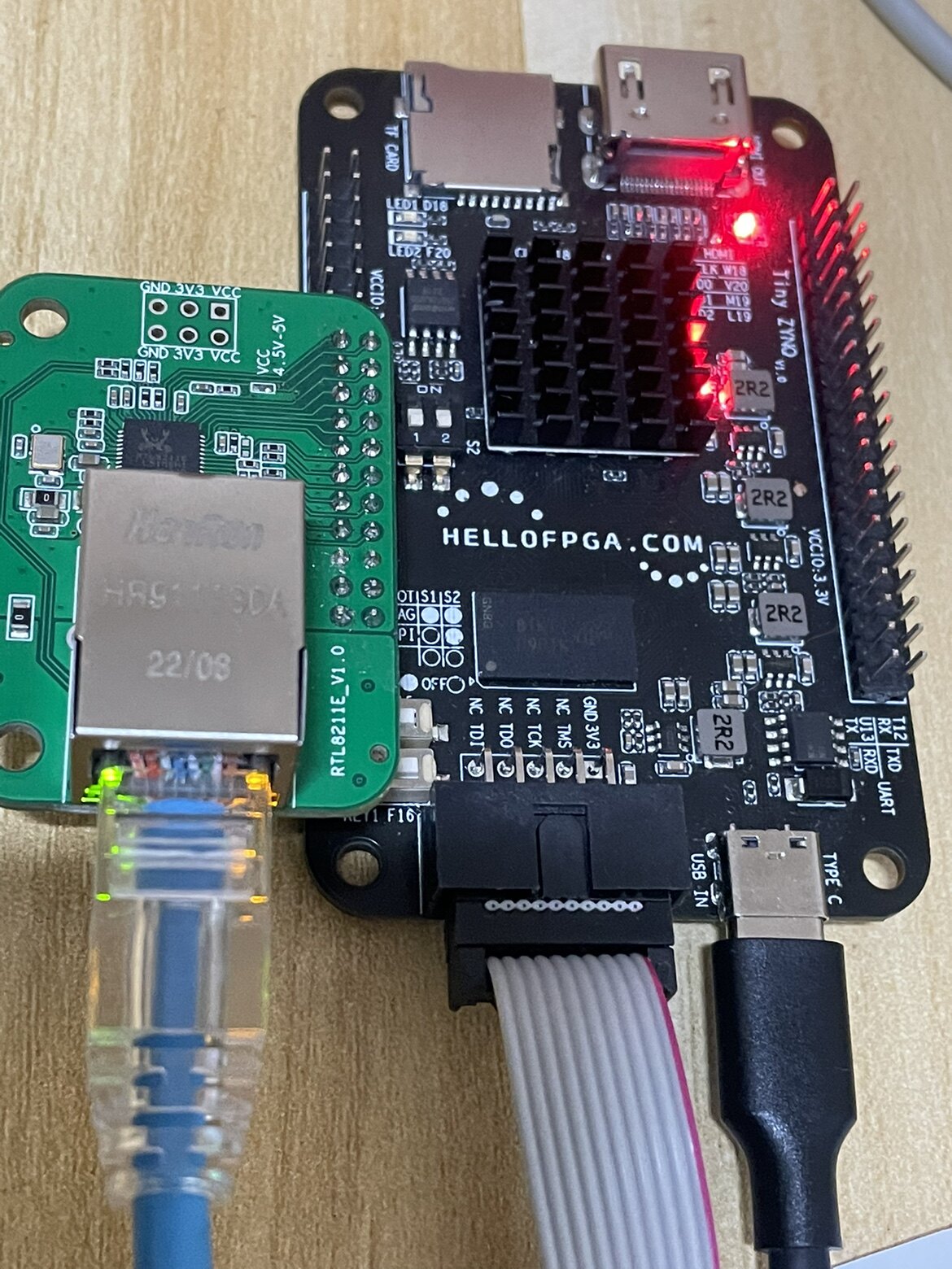 RTL8211e千兆网络模块转接板(仅绿色的转接板，不包含主板)-淘宝网