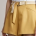 [79 nhân dân tệ mới] Vanghis nho quần short nữ mùa hè 2018 Hàn Quốc phiên bản của lỏng hoang dã đơn giản cao eo một từ quần âu Quần short