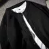 Người béo mùa xuân mô hình dứa màu rắn cardigan áo len nam cộng với chất béo kích thước lớn áo len giản dị áo Hàn Quốc phiên bản của tự trồng trọt ao khoac nam Cardigan